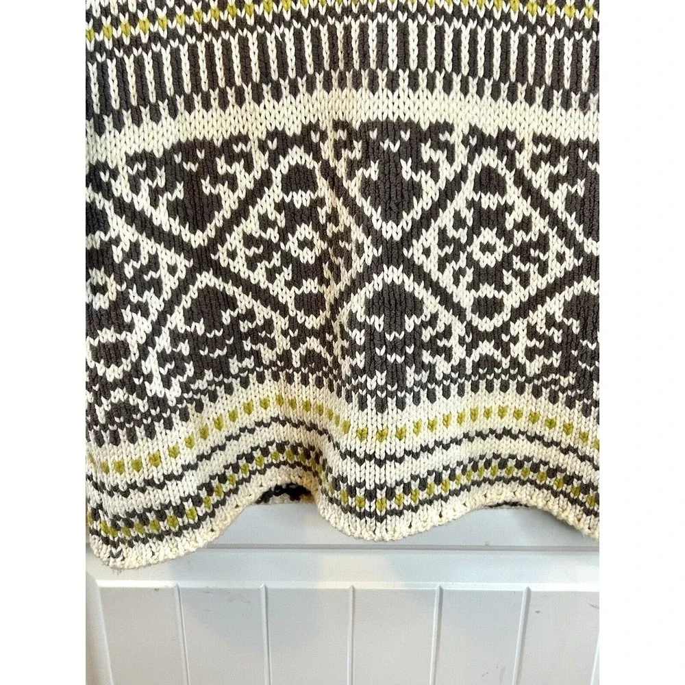 Free People Womens Annabelle Yarn Oversized Beach Cardigan Knit M